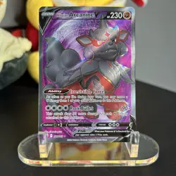 Hisuian Arcanine V 179/195 Silver Tempest NM Full Art Pokemon Card - Image 1