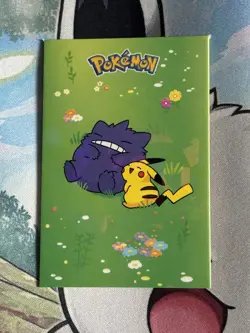 Pokemon Gengar & Pikachu Electric Pikachu Peru Exclusive Card - Image 1