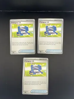 Pokegear 3.0 Base Set 186/198 SV01 Scarlet & Violet Regular Card 3x - Image 1
