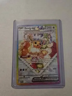 ⭐Eevee ex 174 - Prismatic Evolutions SPC Promo Pokemon Card - NM/Mint⭐ - Image 1