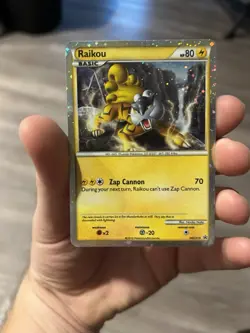 Raikou HGSS19 Holo Card High-Quality Promo Edition, LP Condition - Image 1