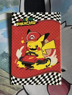 Pokemon Mario Pikachu Electric Pikachu Peru Exclusive Card - Image 1