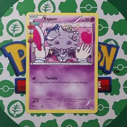 Espurr RC14-32 Generations Radiant Collection Regular NM Pokemon Card English - Image 1