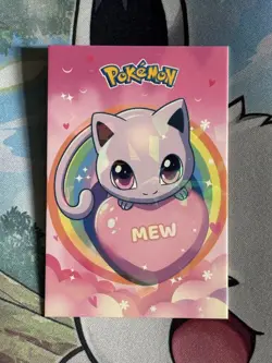 Pokemon Mew Valentine’s Style Electric Pikachu Peru Exclusive Card - Image 1