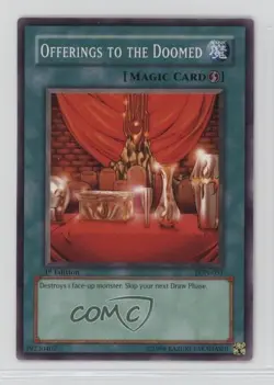 Offerings to the Doomed 1st Ed. YuGiOh Labyrinth of Nightmare #LON-051 2003 wq8 - Image 1