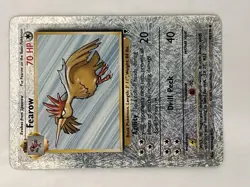 Pokemon TCG Fearow Legendary Collection Reverse Holo Uncommon Card 42/110 - Image 1
