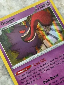 Pokemon TCG 057/198 Gengar Chilling Reign Holo Rare Pokemon Card - Image 2