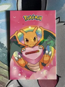 Pokemon Dragonite Valentine’s Style Electric Pikachu Peru Exclusive Card - Image 1