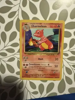 Pokemon TCG Charmeleon Base Set, Card 24/102 - Image 1