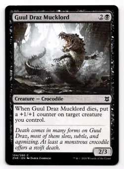 MTG Magic the Gathering Guul Draz Mucklord (104/280) Zendikar Rising NM - Image 1