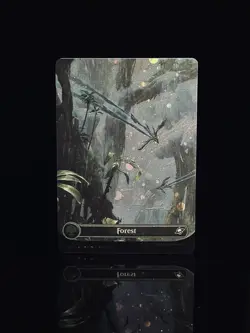 Forest #0371 EOE L (Borderless) (GALAXY FOIL) - MTG Edge of Eternities - Image 1