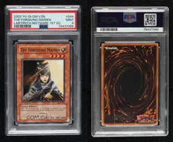 The Forgiving Maiden 1st Ed. YuGiOh Labyrinth of Nightmare PSA 9 MINT 2003 16f0 - Image 3