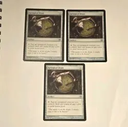 MTG Springleaf Drum x3 Magic The Gathering MP - Image 1