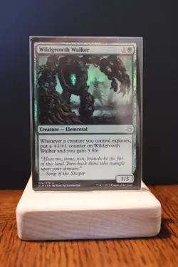 MTG Wildgrowth Walker - Foil, Ixalan, English - Image 1