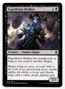 MTG Magic the Gathering Expedition Skulker (101/280) Zendikar Rising NM - Image 1