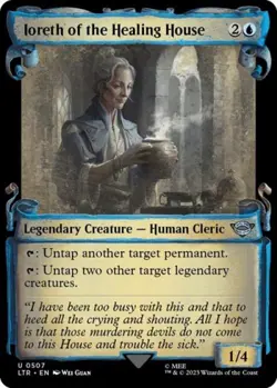 Ioreth of the Healing House (Showcase Scrolls) -Foil Light Play MTG - Image 1
