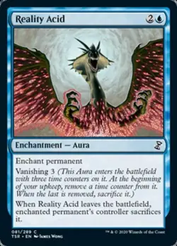 Reality Acid -Foil Light Play MTG Time Spiral Remastered - Image 1