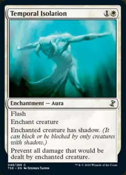 Temporal Isolation -Foil Light Play MTG Time Spiral Remastered - Image 1