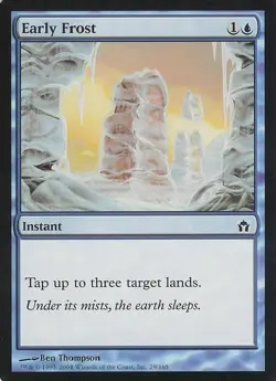 Early Frost -Foil Light Play MTG Fifth Dawn - Image 1