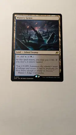 MTG Watery Grave 261 Edge of Eternities EOE Regular - Image 1