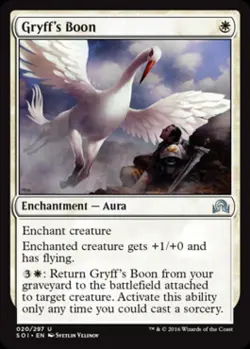 Gryff's Boon -Foil Light Play MTG Shadows Over Innistrad - Image 1