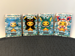 Pokemon Card Database Christmas Pikachu, Eevee, Mario & Luigi (13 w/gold HOLOs ) - Image 3