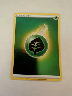 Grass Energy 2020 Reverse Holo Sword & Shield Pokemon TCG - Image 1