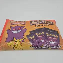 Halloween Pokemon TCG Trick Or Trade BOOster Bundle Bag 40 Packs - 120 Cards 820650850783 - Image 1