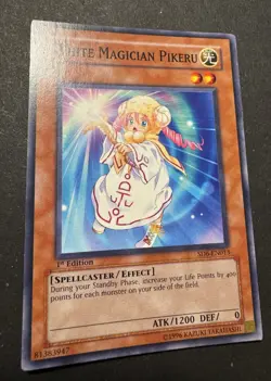 White Magician Pikeru Common SD6-EN013 *1st Edition* YuGiOh TCG - Image 4