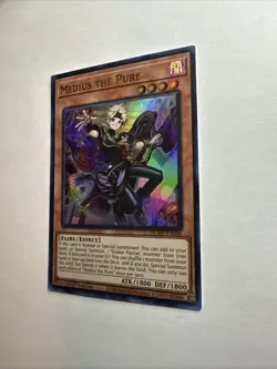 Medius the Pure DUAD-EN008 Duelist's Advance 1st Edition Yugioh! Card Fresh NM - Image 3