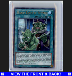 Hidden Fangs of Revenge 2020 Yugioh Brother of Legend 1st Edition Foil NM UR - Image 1