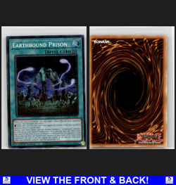 Earthbound Prison 2020 Yugioh Maze of Millennia 1st Edition Foil NM Super Rare - Image 3