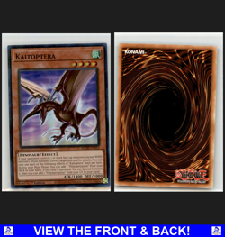 Kaitoptera 2020 Yugioh Maze of Millennia 1st Edition Foil NM Super Rare MZMI EN0 - Image 3