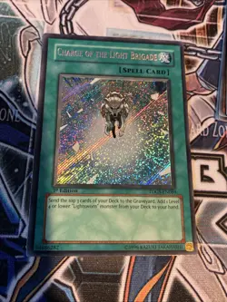 Yugioh Charge Of The Light Brigade TDGS-EN089 1st Edition LP - Image 1