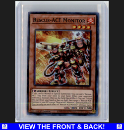 Rescue Ace Monitor 2020 Yugioh Amazing Defenders 1st Edition Foil NM Ultra Rare - Image 1