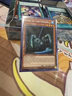 King Of The Swamp JUSH 046 Yugioh Justice Hunters. Collectors Rare MINT. - Image 1
