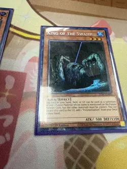 King Of The Swamp JUSH 046 Yugioh Justice Hunters. Collectors Rare MINT. - Image 2