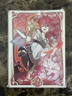 Yugioh Hiita the Fire Charmer Comiket Doujin Sleeve 60Pcs - Image 1