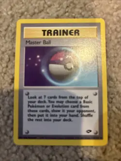 Pokemon TCG Master Ball Gym Challenge Unlimited Uncommon Card 116/132 - Image 1