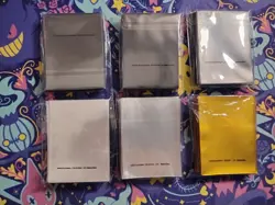 Pokemon Card Sleeves 6 pack Destined Rivals, Stellar Crown, Paldea Evolved Etc.. - Image 2