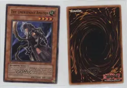 The Unfriendly Amazon 1st Ed. YuGiOh Labyrinth of Nightmare #LON-031 2003 1h17 - Image 3