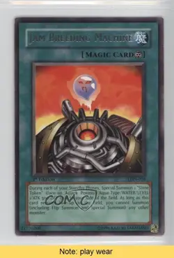 Jam Breeding Machine 1st Ed. YuGiOh Labyrinth of Nightmare #LON-026 READ 2u3 - Image 1