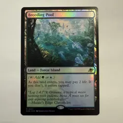 Breeding Pool FOIL 0251 Edge of Eternities EOE MTG Mythic Land Regular Mint M/NM - Image 1