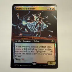 Pinnacle Emissary FOIL Extended Art 349 Edge of Eternities EOE MTG Rare Unplayed - Image 1