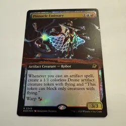 Pinnacle Emissary FOIL Extended Art 349 Edge of Eternities EOE MTG Rare Unplayed - Image 3