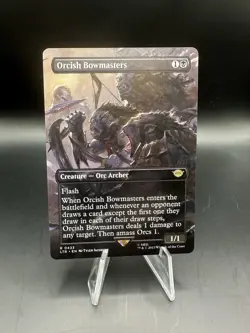MTG Lord Of The Rings Orcish Bowmasters Borderless - Image 1