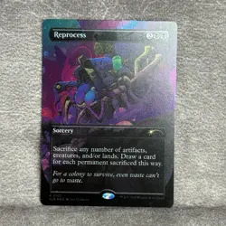 Reprocess - Galaxy Foil Near Mint Secret Lair #2107 - MTG Magic The Gathering - Image 1