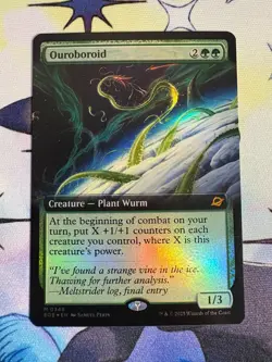 2025 MTG Edge Of Eternities Ouroboroid Extended Art Foil #345 - Image 1