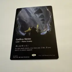 Godless Shrine GALAXY FOIL Borderless 375 Edge of Eternities EOE MTG Unplayed NM - Image 4