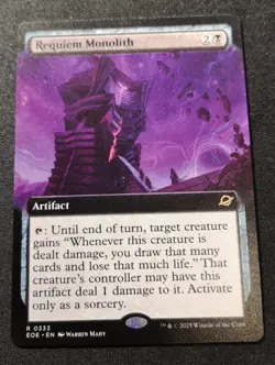 Requiem Monolith - Extended Art - EOE - MTG - EN - NM - 0333 - Image 1